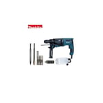 Perfo-burineur SDS Plus 800 W - MAKITA - Faible vibration - 3 fonctions - Guide de profondeur