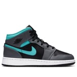 Nike Air Jordan 1 Mid Svarta,blå,grafit 38