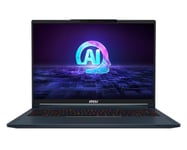 MSI Stealth 16 AI Studio A1VIG-003FR : Intel Core Ultra 9 185H – 32GB DDR5 – SSD 1TB – Nvidia RTX4090 16GB – 16' UHD+ 4K MiniLED 120Hz – Windows 11 Pro