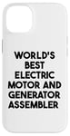 iPhone 14 Plus World's Best Electric Motor And Generator Assembler Case