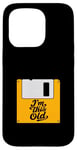 Coque pour iPhone 15 Pro Retro Nostalgia I'm This Old Floppy Disk Birthday Tech