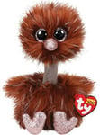 TY Peluche Autruche Brun avec Yeux Glitter Orson 15cm - TY36283 - 8421362837