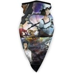 AEMAPE Steins Gate Face Cover Shield Neck Warmer Neck Scarf Multifunctional Headband Headwear Headwrap Balaclava Mouth Shields Unisex Breathable Reusable Anti Dust-6S0