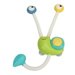 (Green)Baby Bath Shower Head Double Sprinkler Bathtub Tub Snail Shaped MA