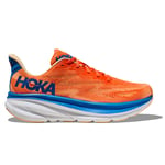 HOKA Clifton 9 löparskor (herr) - Vibrant Orange/Impala, 47 ⅓