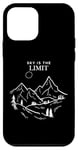 Coque pour iPhone 12 mini Le ciel est la limite, la grandeur du mont