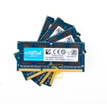 Crucial 4X 4GB 2RX8 PC3L-12800S DDR3 1600Mhz 204Pin Laptop Memory RAM SODIMM %C9