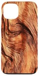 iPhone 13 Realistic timber Grain Rustic Nature Design Patterns Retro Case