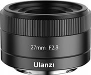 Ulanzi 27Mm 27 F2.8 Autofokus Af-Objektiv För Aps-C Sony E / E-Mount / F169-Kameror