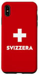 iPhone XS Max Switzerland Flag Suisse Swiss Schweiz White Red Case