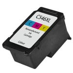 Remanufactured CL-546 XL Colour Text Ink Cartridge for Pixma MG2550S MG2555S