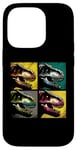 Coque pour iPhone 14 Pro T-Rex Pop Art – Vintage T-Rex Dino Dinosaur Lover