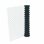 Grillage Rouleau Simple Torsion Gris, Rouleau 20M, Hauteur 1M50, Maille 50X50Mm