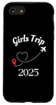 Coque pour iPhone SE (2020) / 7 / 8 Girls Trip 2025 Vacances de voyage pour femmes