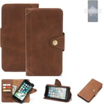 Protection case for Asus Zenfone 8 Flip Wallet Case Cover Brown