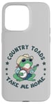 Coque pour iPhone 15 Pro Max Cool Cowboy Toad jouant de la musique, Country "Toads", Take Me Home