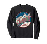 mont blanc Chamonix french alp Mountain Mens Womens Souvenir Sweatshirt