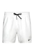 NIKE SWIM Nike Logo Tape Lap 5" Volley Short Vit