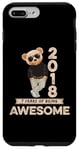 Coque pour iPhone 7 Plus/8 Plus Ours en peluche original Awesome 7e anniversaire garçon fille 2018