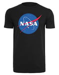 Mister Tee Men's Nasa Tee T Shirt, Black, M UK