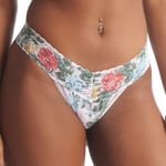 Hanky Panky Truser Printed Low Rise Thong Rosa Mønster nylon One Size Dame