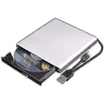 Extern Blu-ray Dvd-enhet 3d, Usb 3.0 och Type-c Bluray Cd Dvd--(meili)