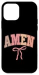 Coque pour iPhone 12 mini Amen Expression spirituelle inspirante