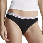 Calvin Klein Trosor Modern Logo Bikini Brief Svart bomull Small Dam