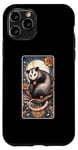 Coque pour iPhone 11 Pro Esthetic Cottagecore The Opossum Possum Jeu de cartes Tarot