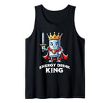 Energy Drink King Funny Can of Energy Drink Tank Top