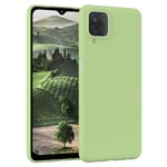 For Samsung Galaxy A12 Phone Case Silicone Back Cover Protection Soft Lawn Green