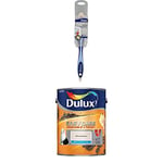 Dulux Perfect Edges 1 inch Triangle Brush with Easycare Washable and Tough Matt (Natural Hessian)