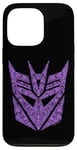 iPhone 13 Pro Transformers Evergreen Decepticons Purple Icon Filled Logo Case