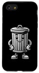 iPhone SE (2020) / 7 / 8 Garbage Trash Can Cartoon Character Design Case