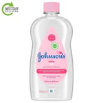 Johnson's Baby Oil, 500 ml, Leaves Skin Soft and Smooth, Ideal for Delicate Skin