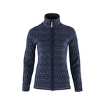 FJÄLLRÄVEN Femme Snow Cardigan Sweat shirt, Dark Navy, S EU