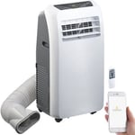 Climatiseur mobile réversible - SICHLER HAUSHALTSGERATE - 12000 BTU/h - 3500 W - Déshumidificateur d'air