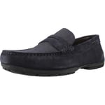 Geox Men's u Moner w 2fit d Moccasin, Navy, 8 UK