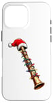 iPhone 16 Pro Max Flute Instrument Christmas Hat Xmas Case