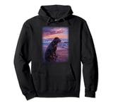 Chocolate Labrador Retriever featuring a Beach Labrador Pullover Hoodie