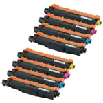 8 Toner Cartridges (XL Set) for Brother DCP-L3510CDW, HL-L3210CW, MFC-L3710CW 