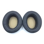 Earpads Coussinets de Rechange Coussinets d'oreille Oreillette de Remplacement Coussins en Mousse pour Casque Sennheiser MOMENTUM 2.0 Big Mantou Casque de deuxieme génération Mantou en bois Noir Marron Cache-oreilles en maille (ensemble de paires)