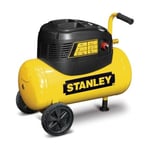 Stanley Compresseur, compresseur d'air sans huile, horizontal, 1.5 ch, 10 bar, cuve 24 L - yellow