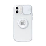 Case Soft TPU For iPhone 13 Pro in White With Camera Lens Protection