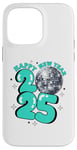 iPhone 14 Pro Max New Year 2025 Disco Ball Party NYE New Year Eve Retro Aqua Case