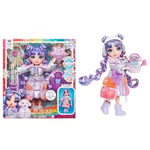 RAINBOW HIGH Winter Wonderland - Violet (Violet) - Poupée Mannequin de 28 cm, avec Neige Magique, Livrée avec Un Bonhomme de Neige, Convient aux Enfants de 4 à 12 Ans et aux Collectionneurs