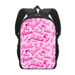 Sac d'école princesse Barbie, sac à dos confortable en polyester, sac d'ordinateur de grande capacité de style coréen SHB16954