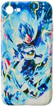 Cokitec Case for iPhone 7/8/SE (2020) Manga Dragon Ball Vegeta Blue