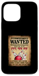 Coque pour iPhone 13 Pro Max Bowler 10 Funny Bowling Wanted Dead O r Alive Evil Dix Pin