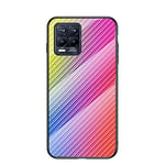 Hülle® Gradient Color Anti-Scratches Glass Case Compatible for Realme 8 Pro/Realme 8 4G (4)